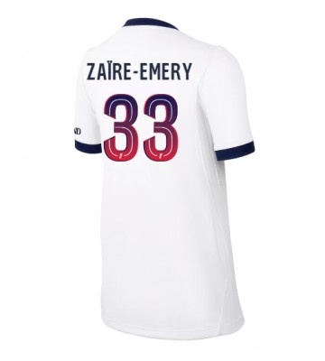 Paris Saint-Germain Warren Zaire-Emery #33 Bortatröja Dam 2026-27 Kortärmad